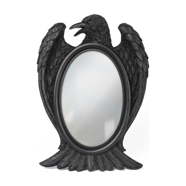 Alchemy England Black Raven Mirror