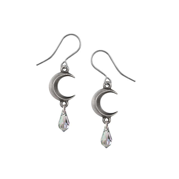 Alchemy England Moon Crystal Earrings