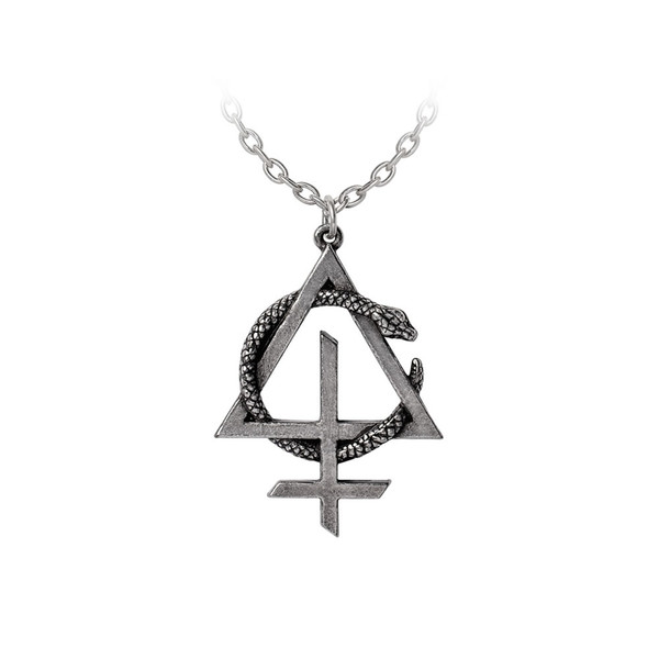 Alchemy England Behemoth Opvs Contra Natvram Snake Symbol Pendant