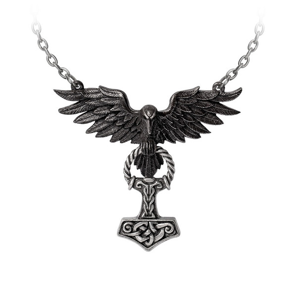 Alchemy England Hrafnhamerr Pendant