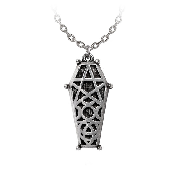 Alchemy England Hex Coffin Pendant