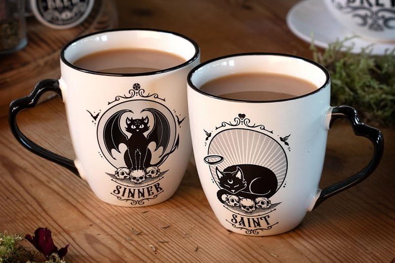 Love In Every Sip: Couple's Mugs & Coasters