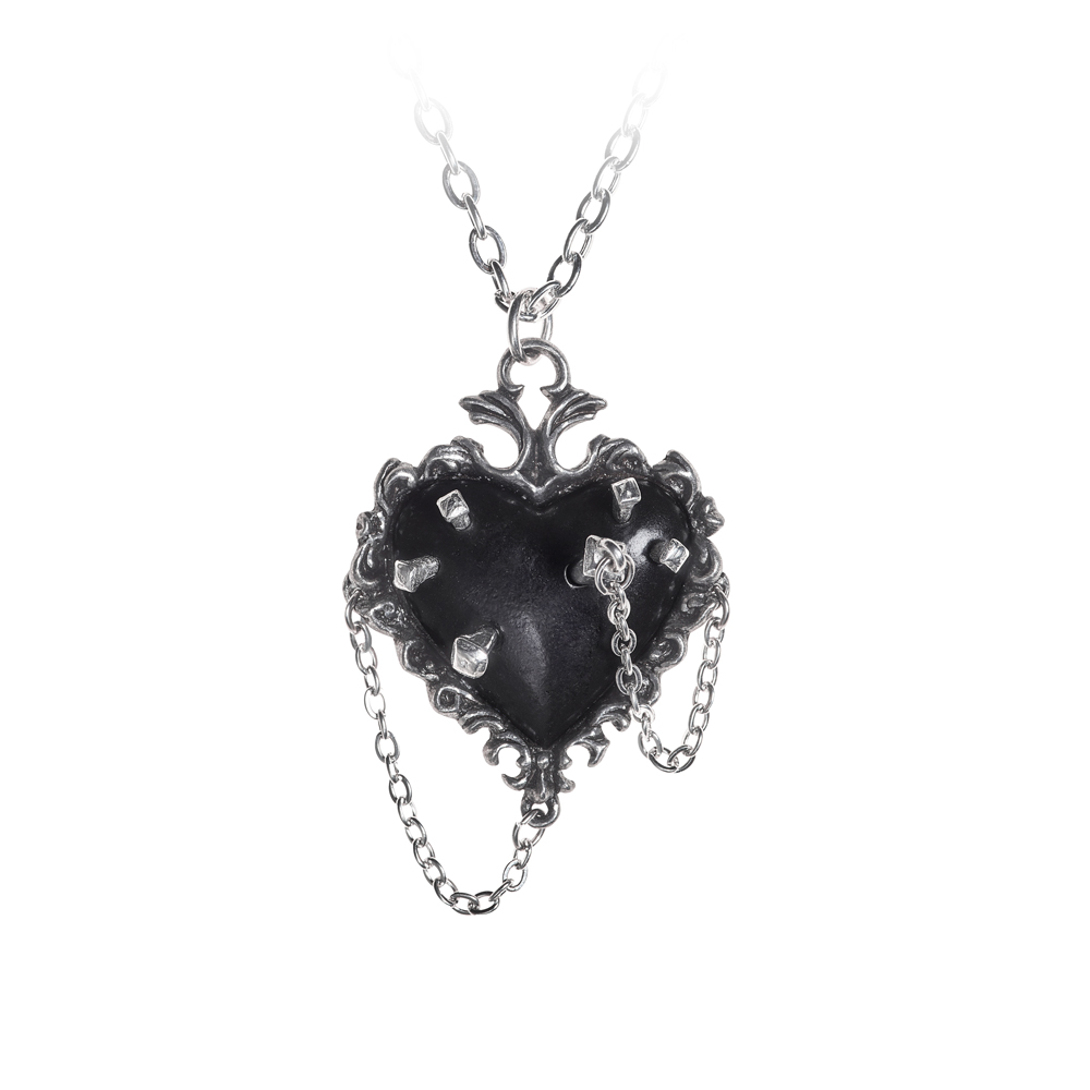 P855 - Witches Heart Pendant - Alchemy of England