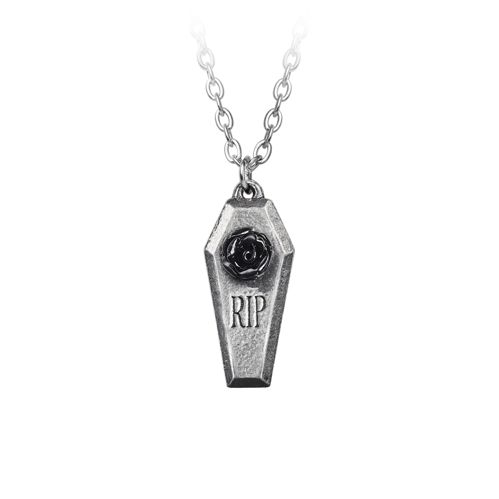 P881 - RIP Rose Pendant - Alchemy of England