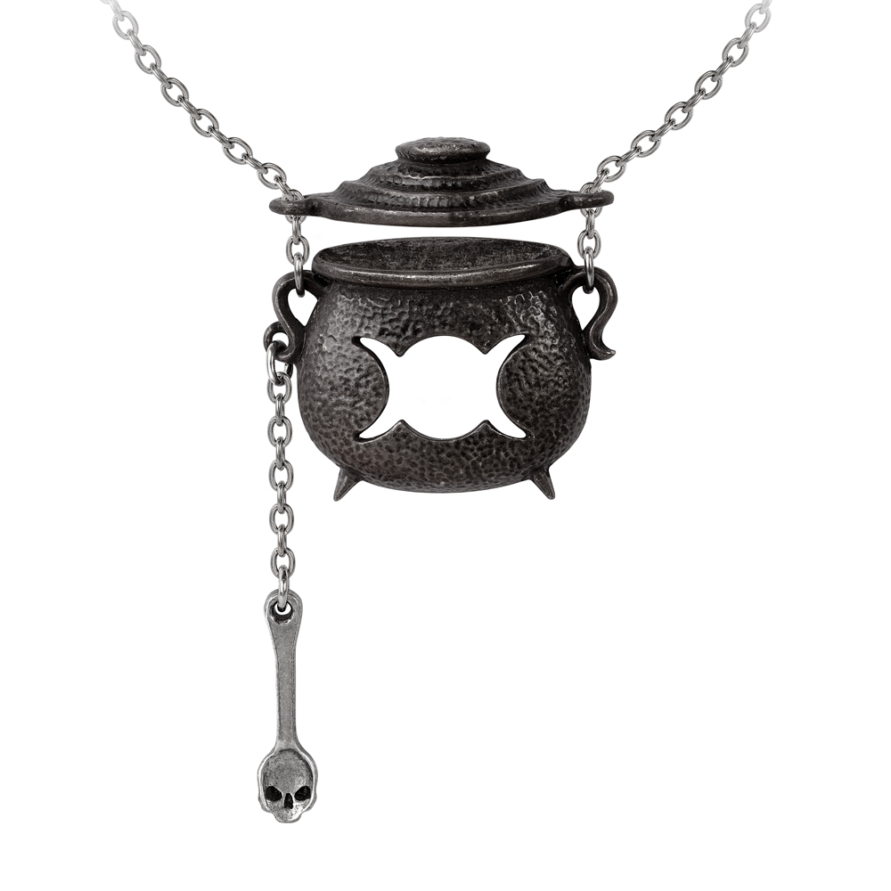 P945 - Witches Cauldron Necklace - Alchemy of England