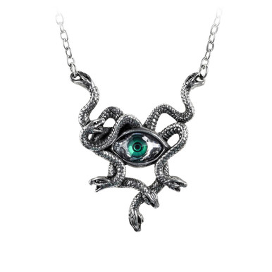 Gorgon's Eye Necklace | Handmade Gothic Jewelry | Alchemy