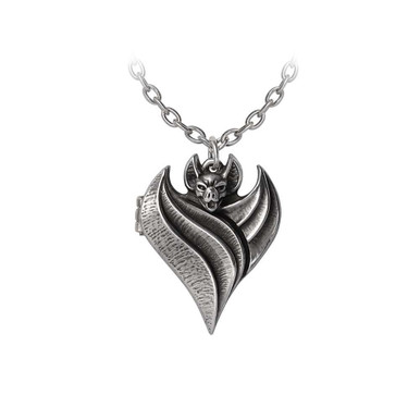 Darken Heart Pendant | Handmade Gothic Jewelry | Alchemy