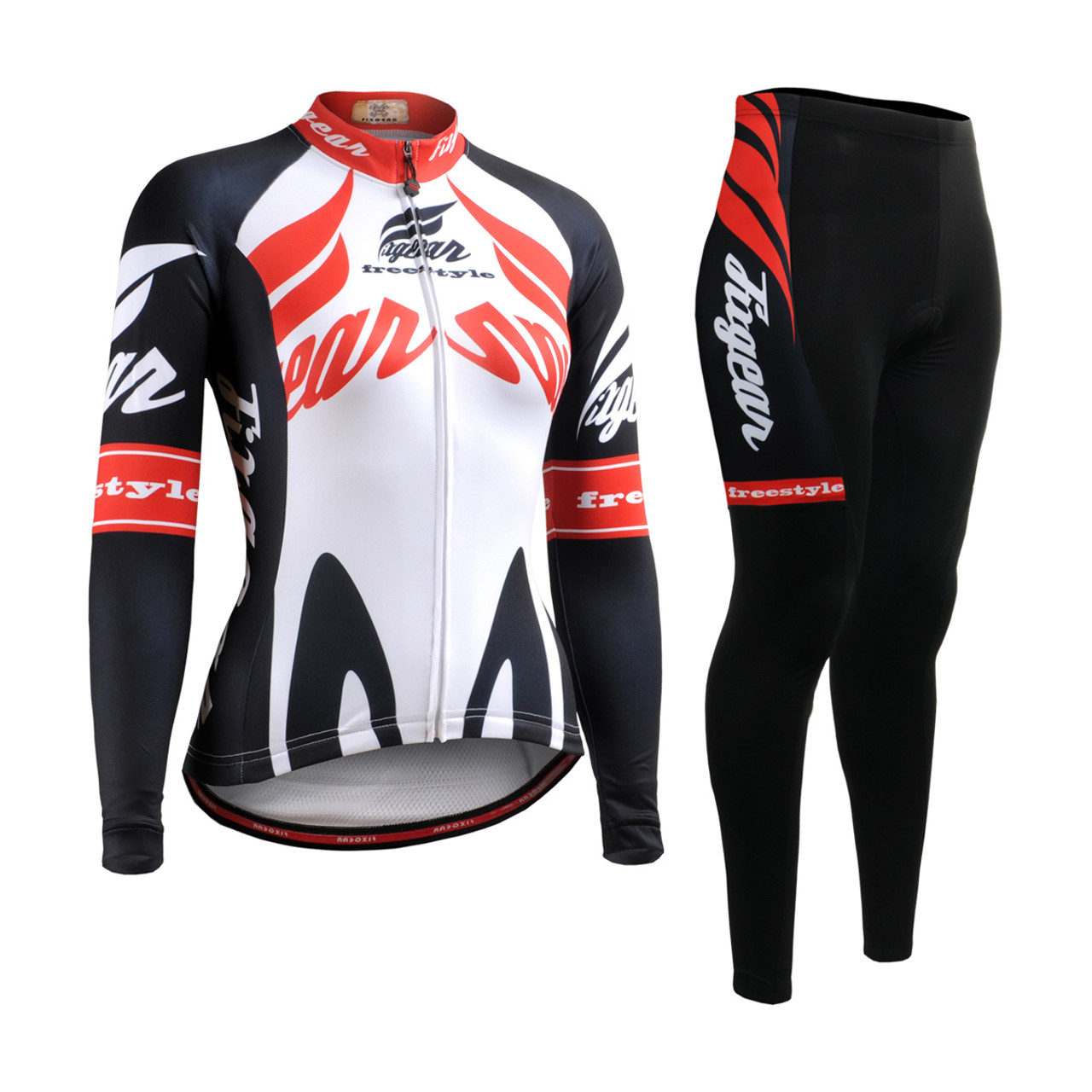FIXGEAR Women's Cycling Jerseys & Padded Pants CS-W1201 SET