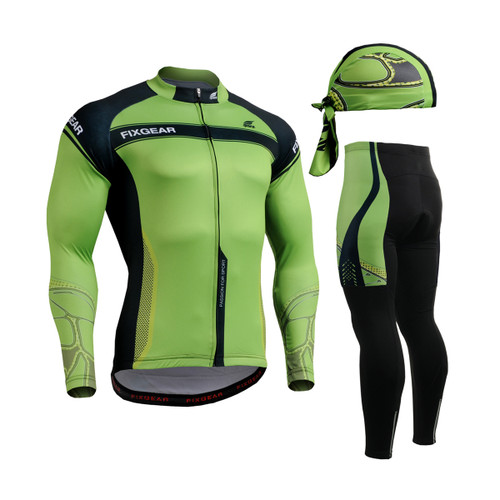 FIXGEAR Cycling Jerseys & Padded Tights CS-7501 SET