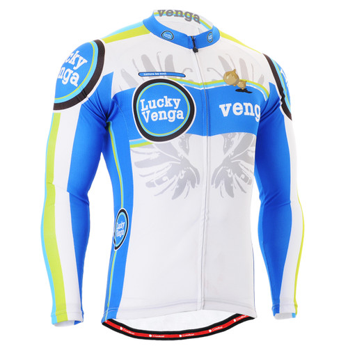 FIXGEAR CS-g201 Men's Cycling Jersey long sleeve front view