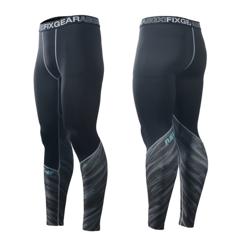 FIXGEAR FPL-67 Compression Base Layer Tights with Wide Waistband