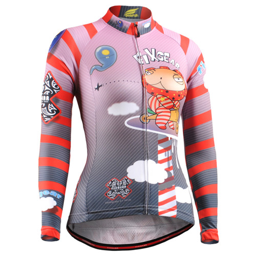 FIXGEAR CS-W1601 Women's Long Sleeve Cycling Jersey