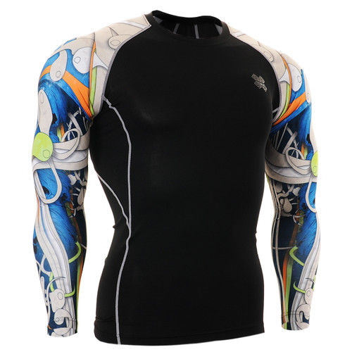 FIXGEAR CPD-B19B Compression Base Layer Shirts Front