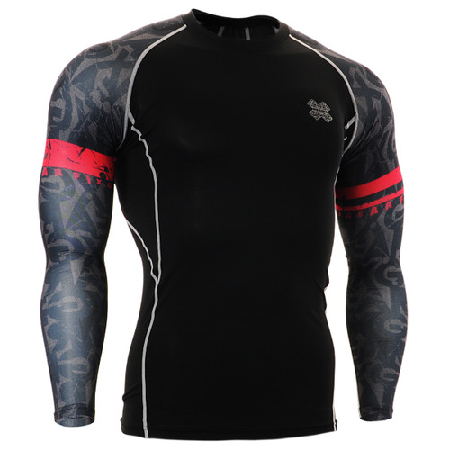 FIXGEAR C2S-B30 Compression Base Layer Workout Shirt Sportswear Gym MMA 