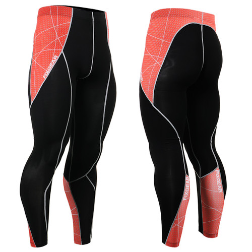 FIXGEAR P2L-B70R Compression Leggings Pants View