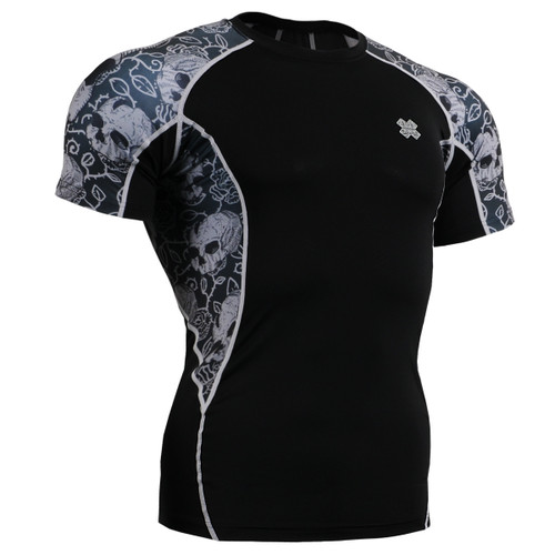 FIXGEAR C2S-B40 Compression Shirts Base Layer Short Sleeve Front