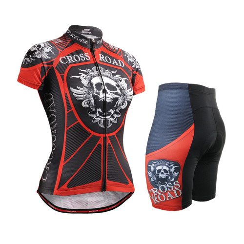 FIXGEAR Women's Cycling Jerseys & Padded Shorts CS-W1302-SET