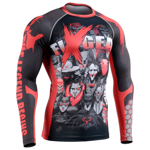 FIXGEAR CFL-H4 Compression Base Layer Shirts Heros Project