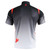 FIXGEAR BM-5002 Casual Mens short sleeve jersey 1/4 zip-up T-shirt Rear