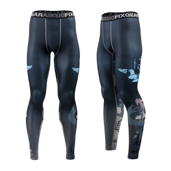 FIXGEAR FPL-79 Compression Base Layer Tights with Wide Waistband