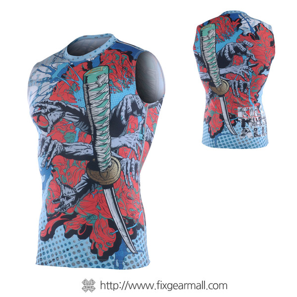 FIXGEAR CFN-H77 Compression Base Layer Sleeveless Shirts