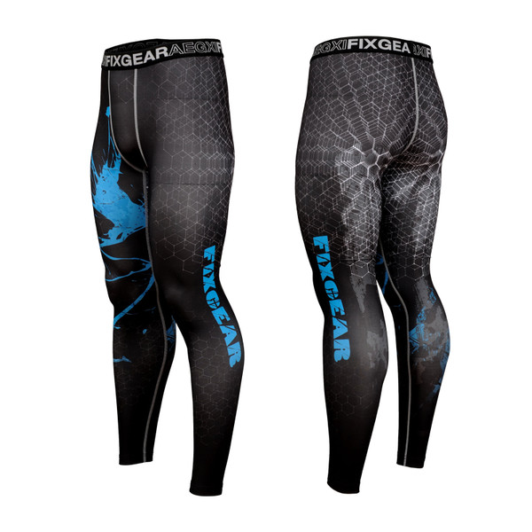 FIXGEAR FPL-S16 Compression Base Layer Tights with Wide Waistband