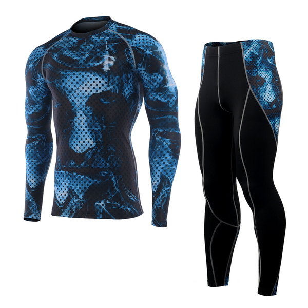 FIXGEAR CFL/P2L-B66 Compression Shirt and Tights Set