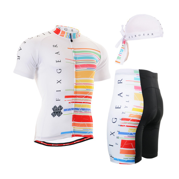 FIXGEAR Men's Cycling Jerseys & Padded Shorts CS-3302 SET