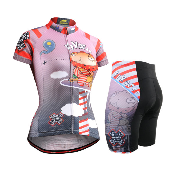 FIXGEAR Women's Cycling Jerseys & Padded Shorts CS-W1602-SET