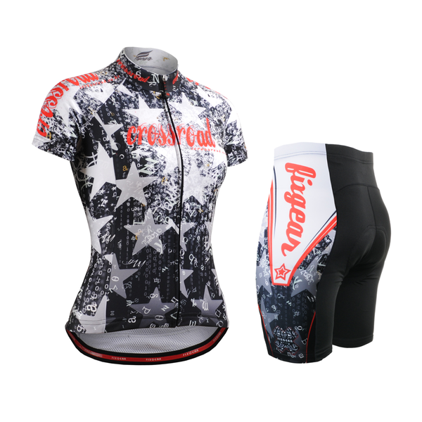 FIXGEAR Women's Cycling Jerseys & Padded Shorts CS-W2402-SET