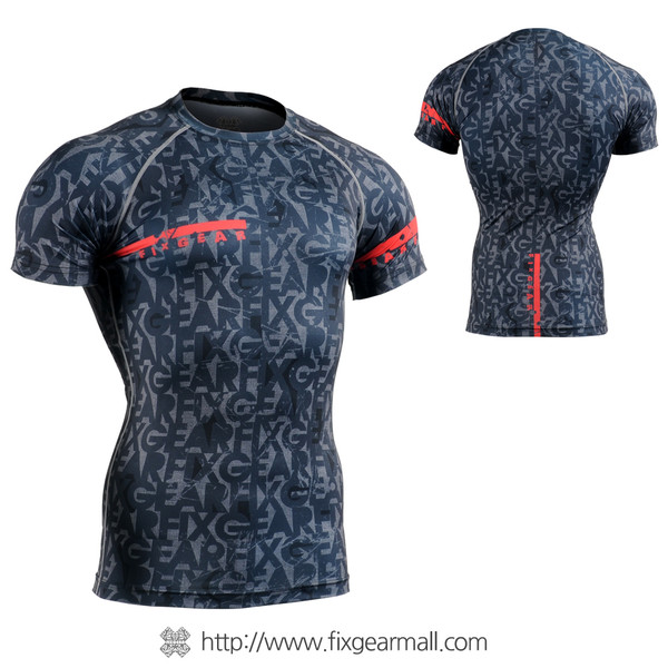 FIXGEAR CFS-G6 Compression Base Layer Short Sleeve Shirts