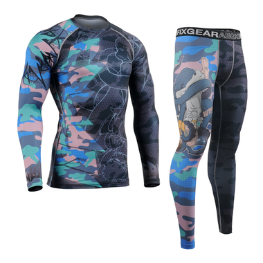 FIXGEAR CFL/FPL-H5C Compression Shirt and Tights Set