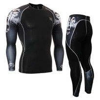 FIXGEAR CPD/P2L-B18 Compression Short Sleeve Shirts/Pants Set