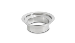 Stainless Steel Turbo Outlet Flange for Marmon Style Flange for Garrett GT42 and GT45 with T6 Turbine Housing 146mm O.D. Beveled Flange (suits 4" O.D. Tubing) Stainless Steel Turbo Outlet Flange for Marmon Style Flange for Garrett GT42 and GT45 with T6 Turbine Housing 146mm O.D. Beveled Flange (suits 4" O.D. Tubing)