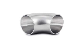 304 Stainless Steel 90° Brushed Mandrel Bends - Vibrant