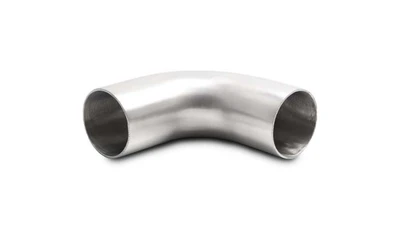 304 Stainless Steel 90° Brushed Mandrel Bends with Extended Leg Length
