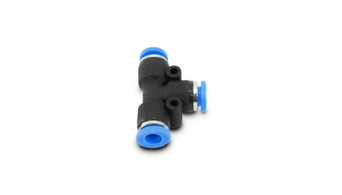 Union Tee Push Lock Vacuum Fittings