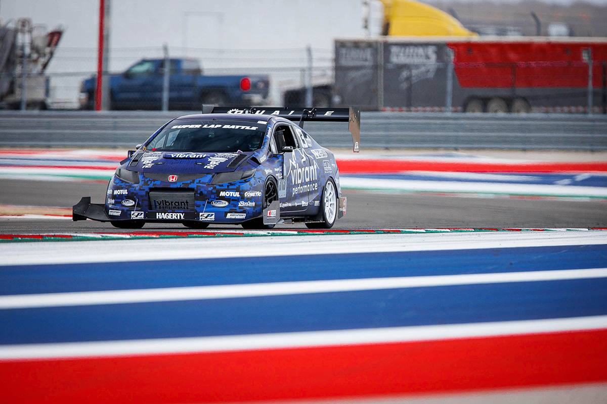 COTA Super Lap Battle Vibrant Performance