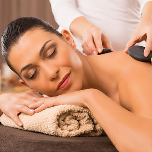 Couples Hot Stone Massage For Two - 50 mins Couples Hot Stone Massage For Two - 50 mins