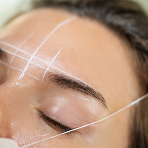 Full eyebrow threading with new shapes Full eyebrow threading with new shapes