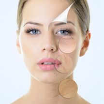 The five causes of  Skin Ageing.