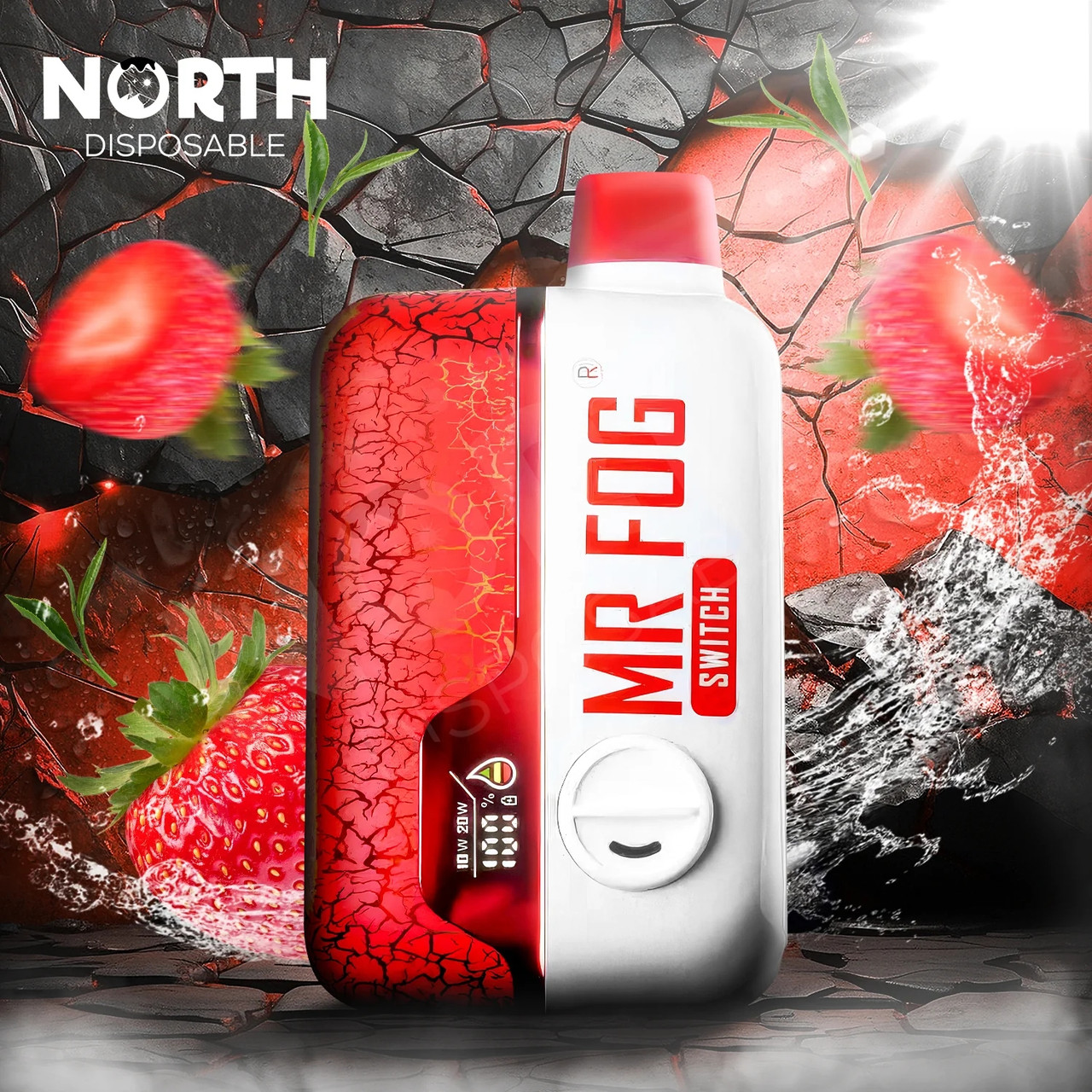 elf bar vape uk Strawberry Ice Mr Fog Switch Nova main image 0