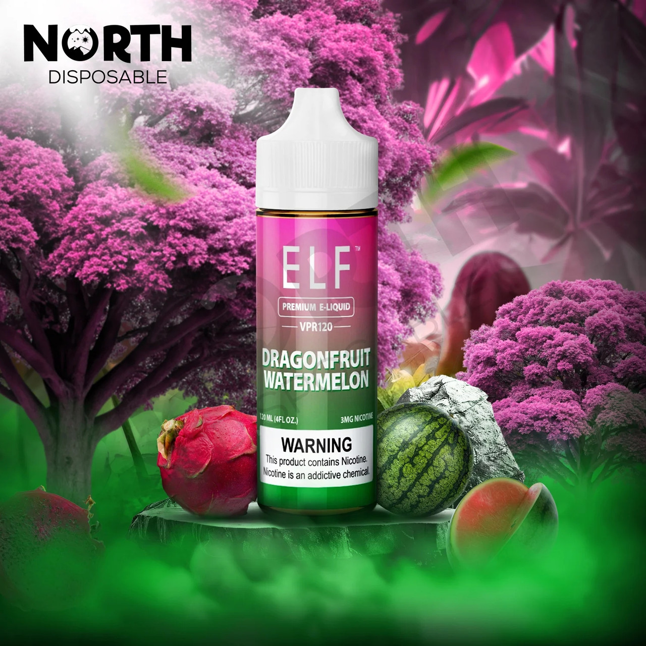 buy vape eliquids in campbelltown ELF VPR120 Premium Nicotine E-Liquid 120ML