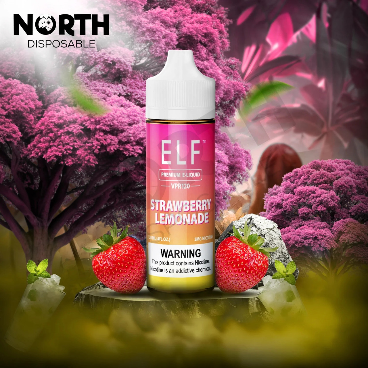 ELF VPR120 Premium Nicotine E-Liquid 120ML