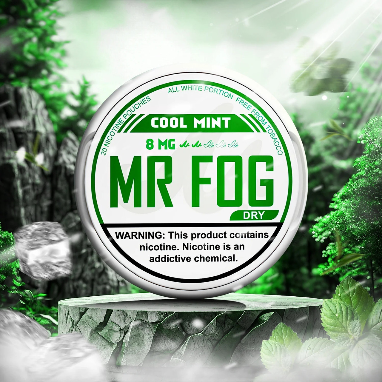MR FOG NICOTINE POUCHES 8MG: Discreet, Convenient Nicotine