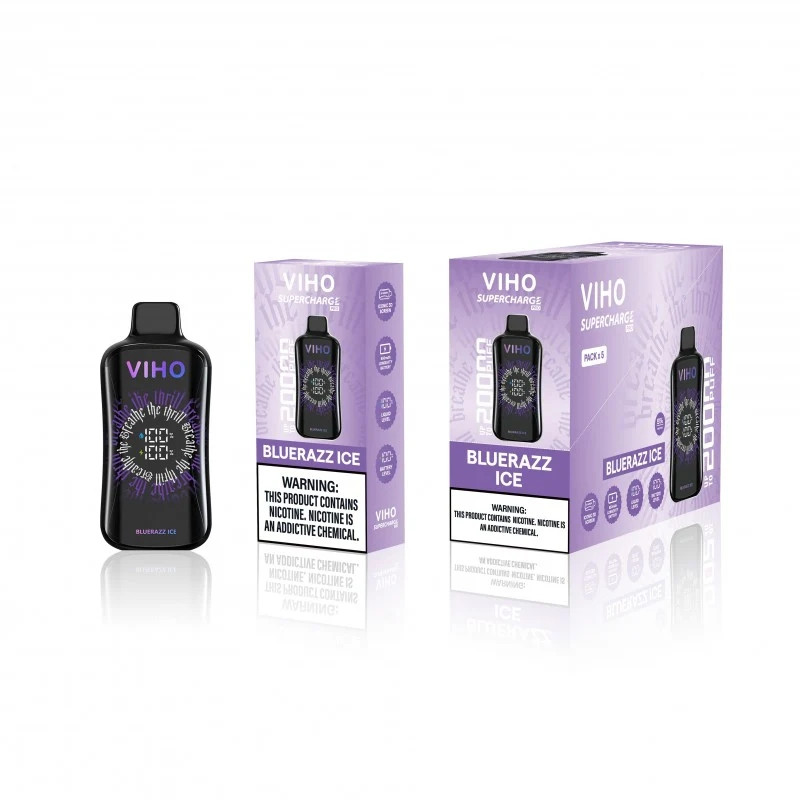 viho supercharge vape flavors Tobacco Viho Supercharge Pro Vape 20000 Puffs main image 1