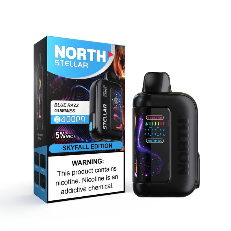 elf bar vape uk North Stellar Vape Review: Disposable Vape with a Custom Light Show!
