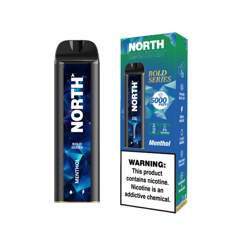 elf bar vape uk North 5000 Bold Series – Menthol
