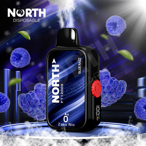 North FT12000 0% - Blue Razz