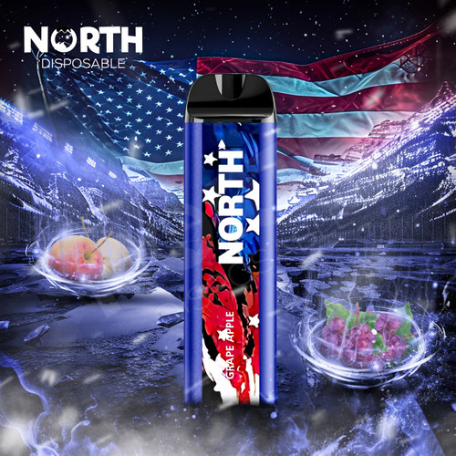 North 5000 Disposable - Blackberry Passion Fruit (Patriotic Edition)